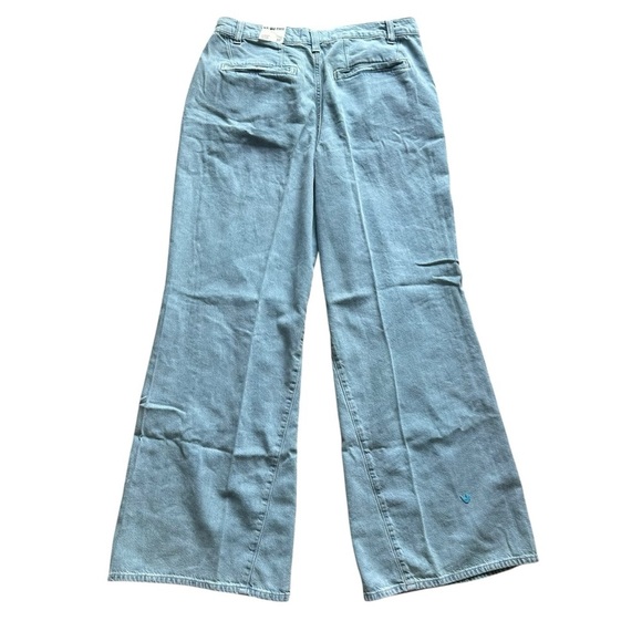 NWT Free People We the Free Sheridan Trouser Flare Jeans - Coventry Blue - 30 - Picture 9 of 11